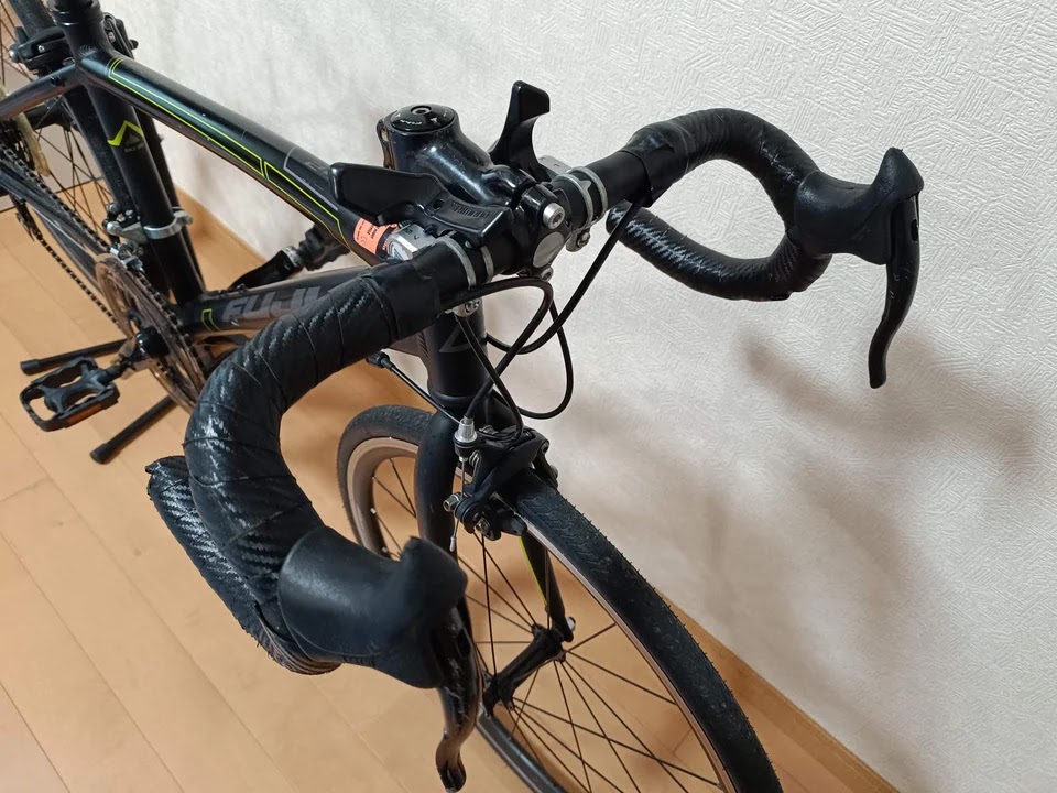 Fuji Ace 24のドロップハンドル部
