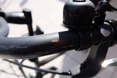 Bikke ハンドルの錆(2)