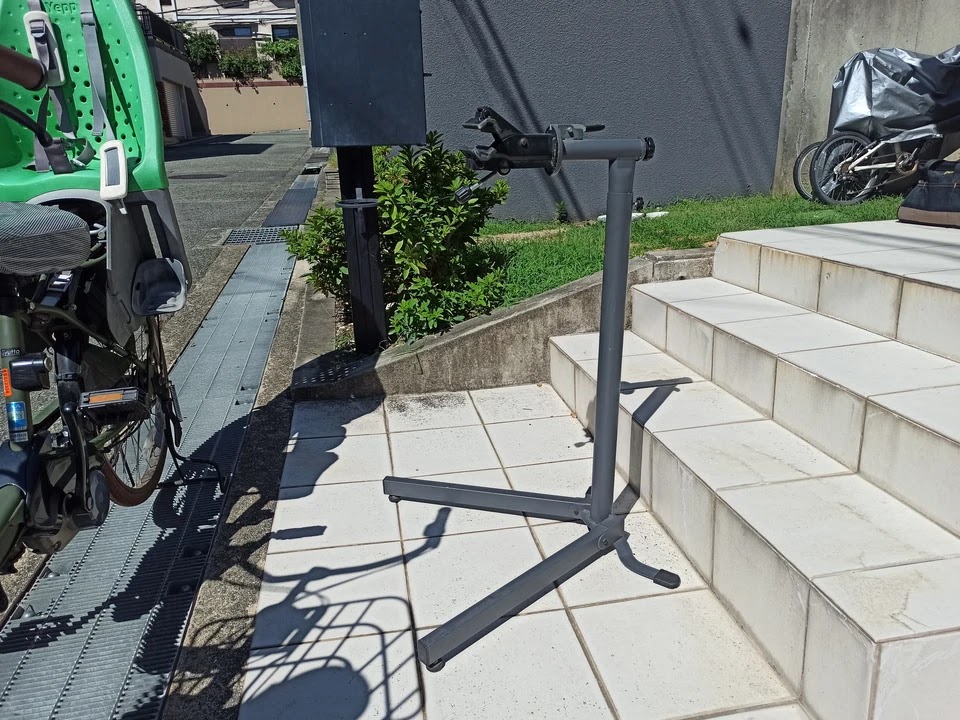 ミノウラの自転車整備用スタンド
