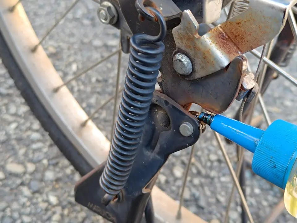 子乗せ自転車のスタンドの動きが悪い featured image
