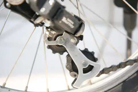 交換前のプーリー