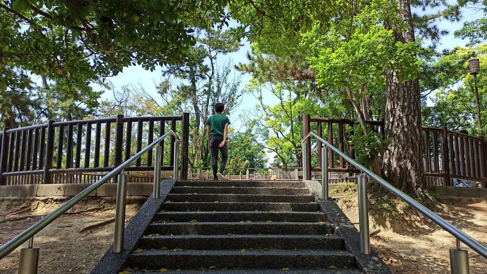 豊中大塚古墳の階段