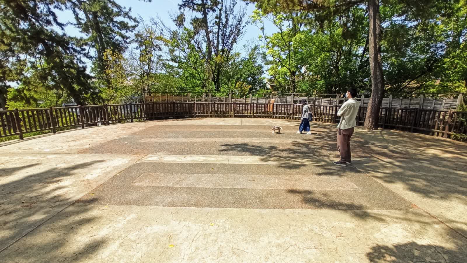 豊中大塚古墳の頂上