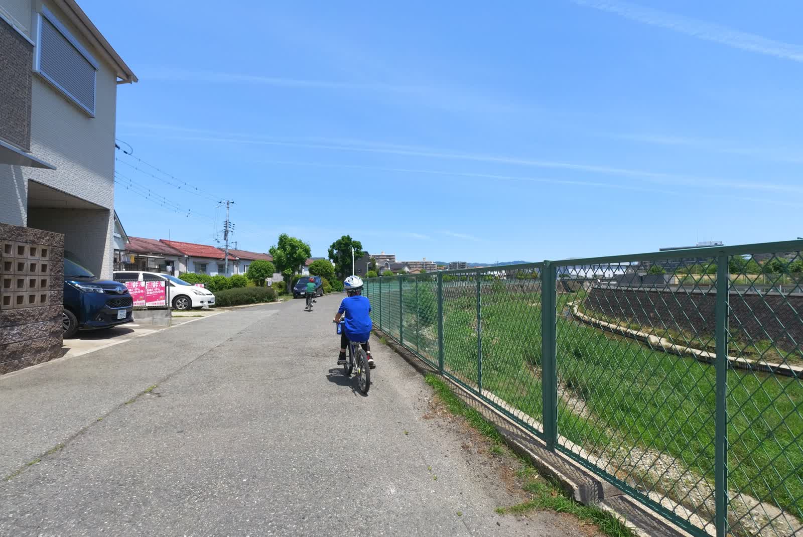千里川沿い