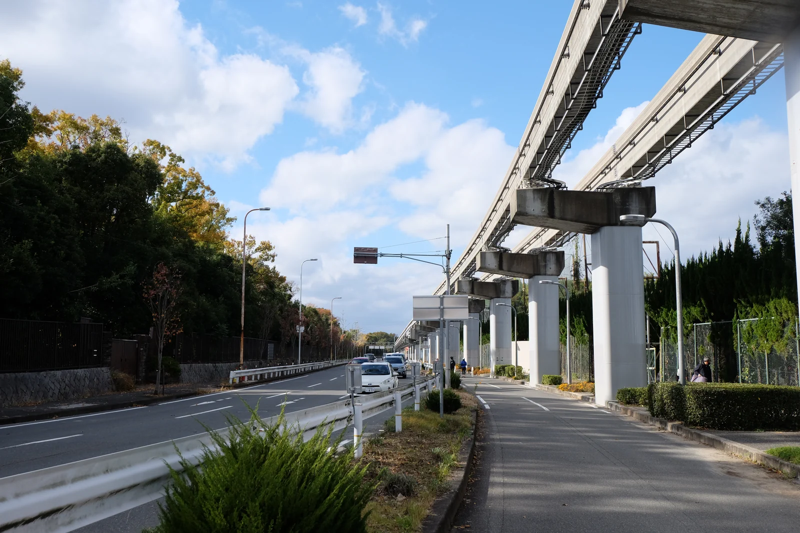 万博記念公園周遊道路