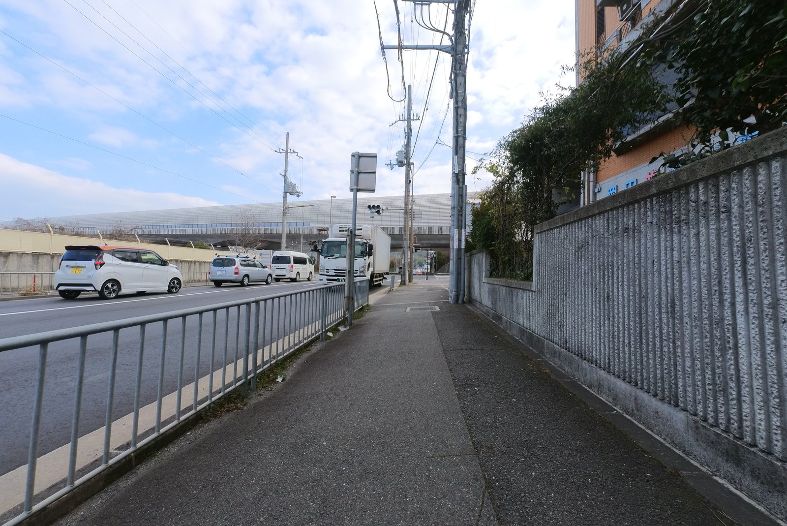 第二京阪道路手前