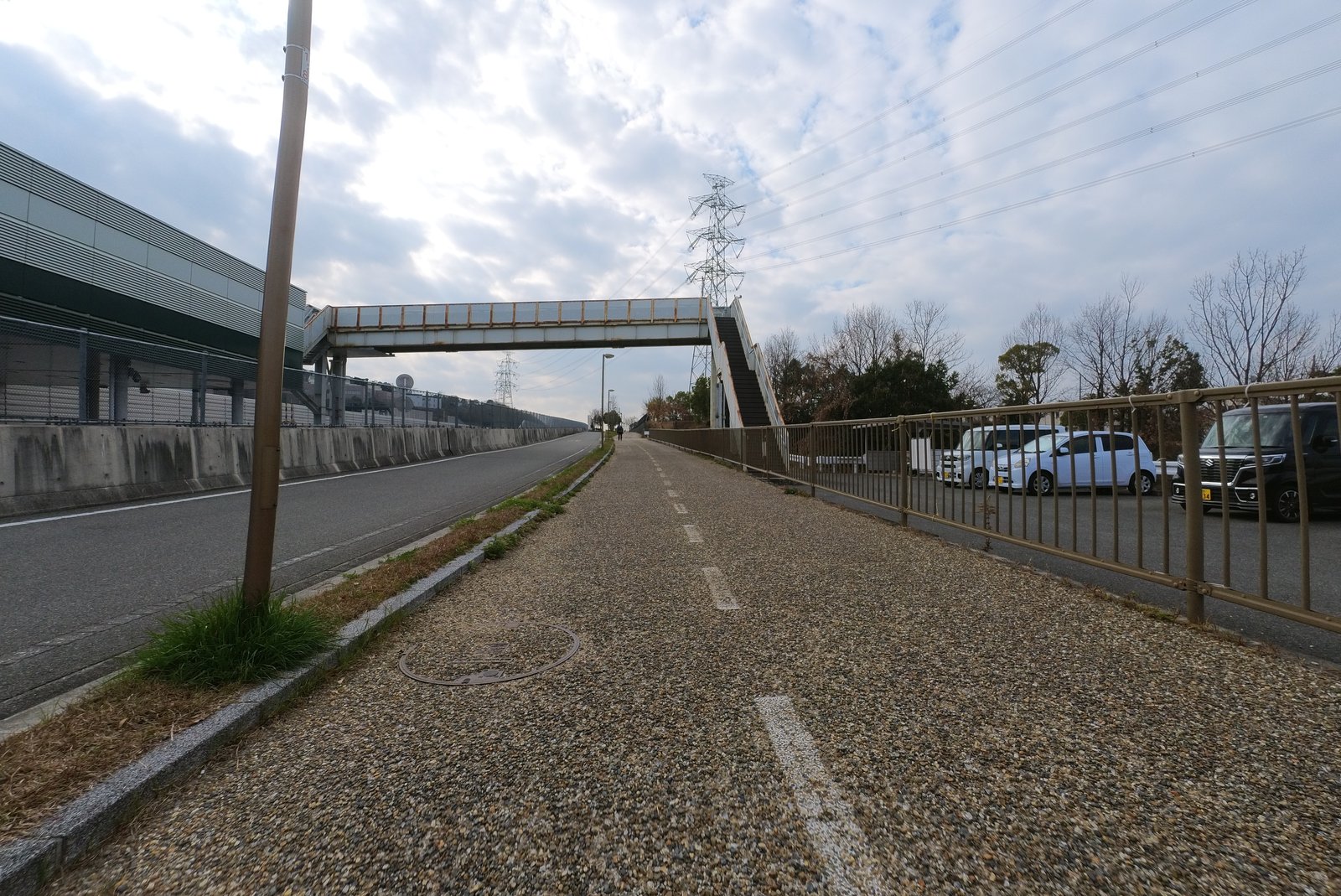 ザリザリの道