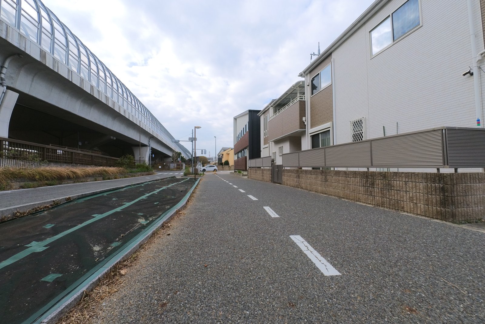 見どころの無い道