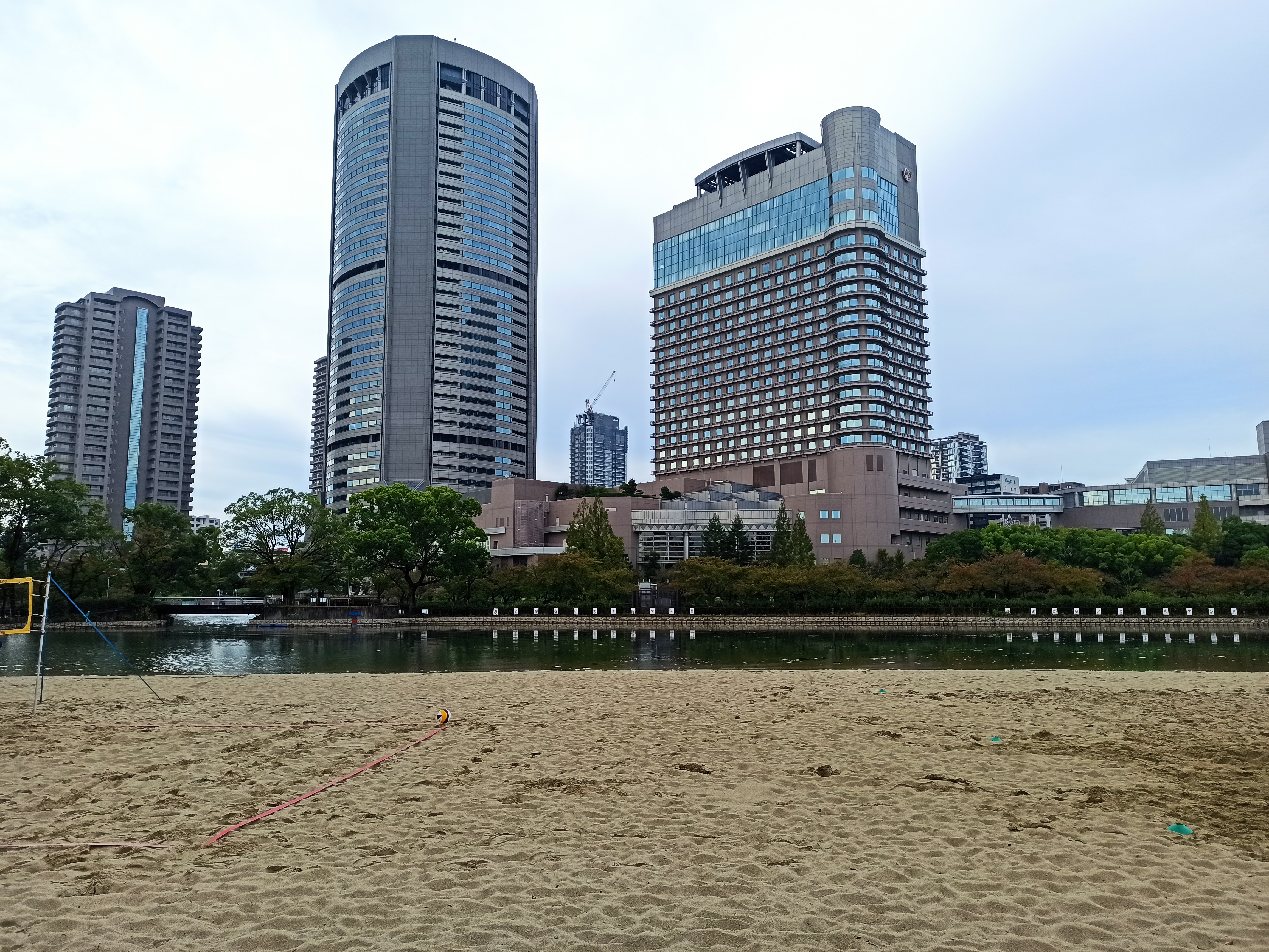 大阪ふれあいの水辺(桜ノ宮ビーチ)