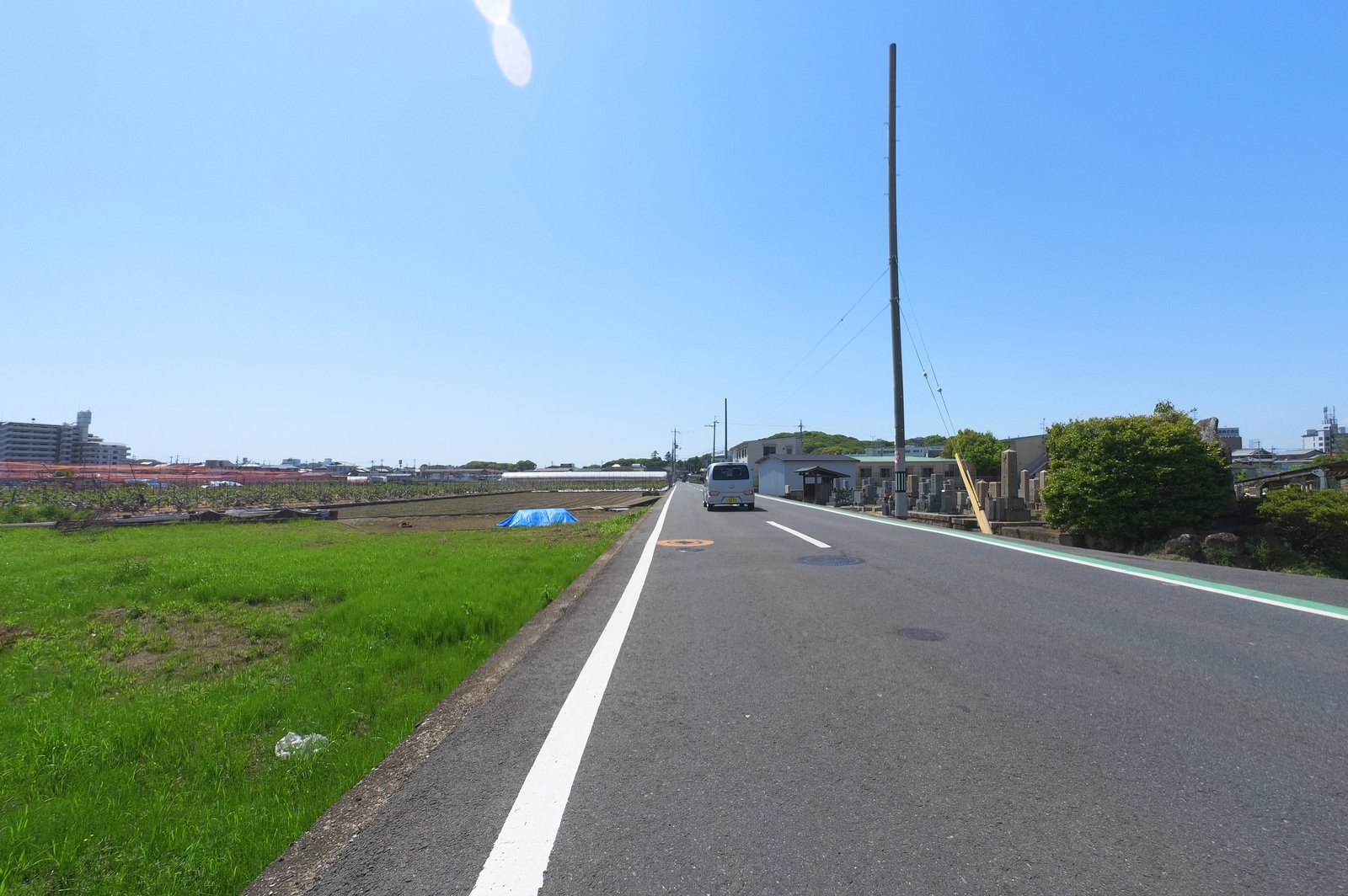 誉田御廟山古墳を目指す