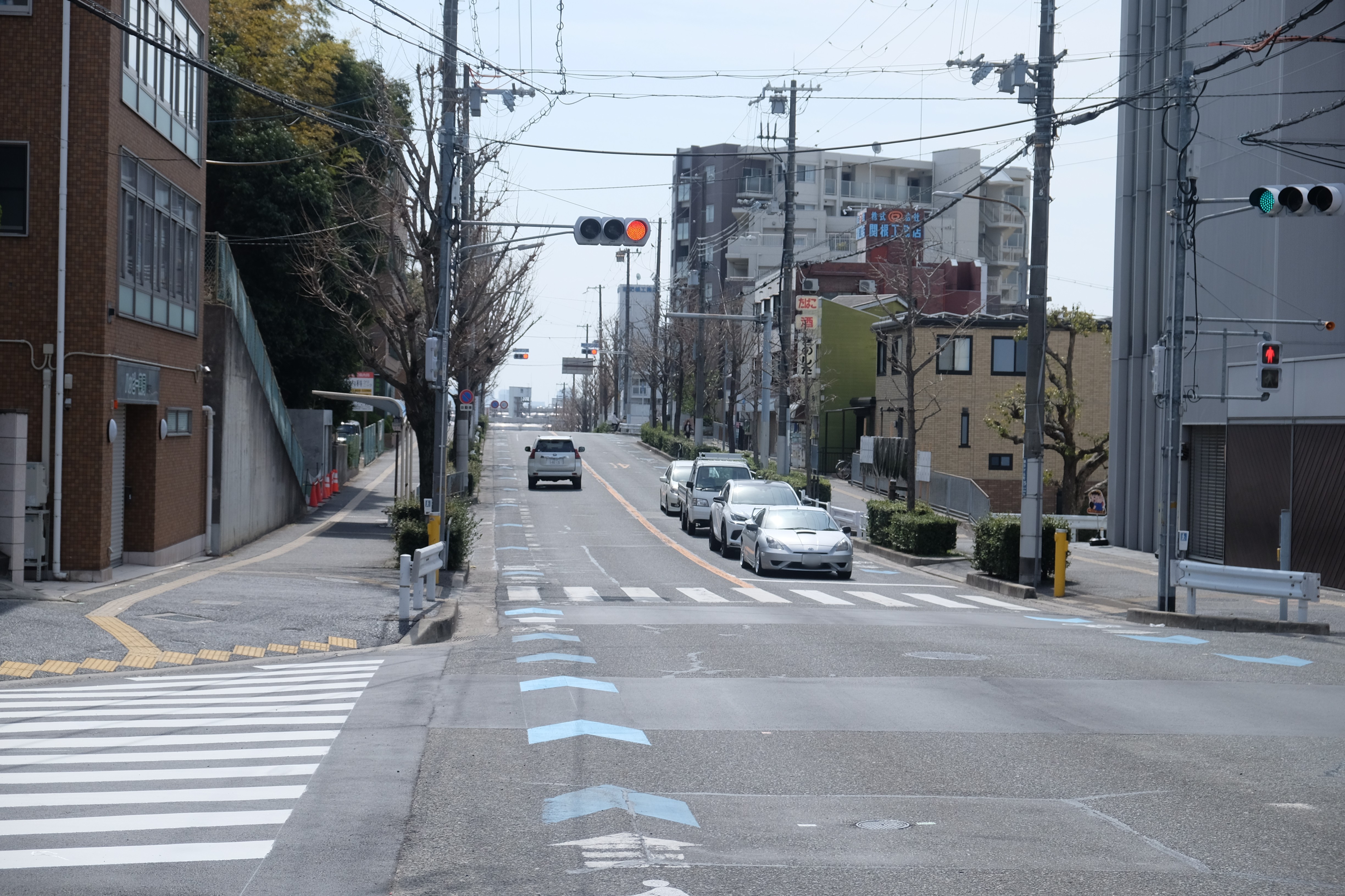 街中の道