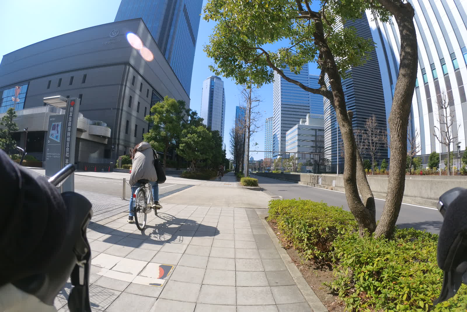 大阪城北の高層ビル群