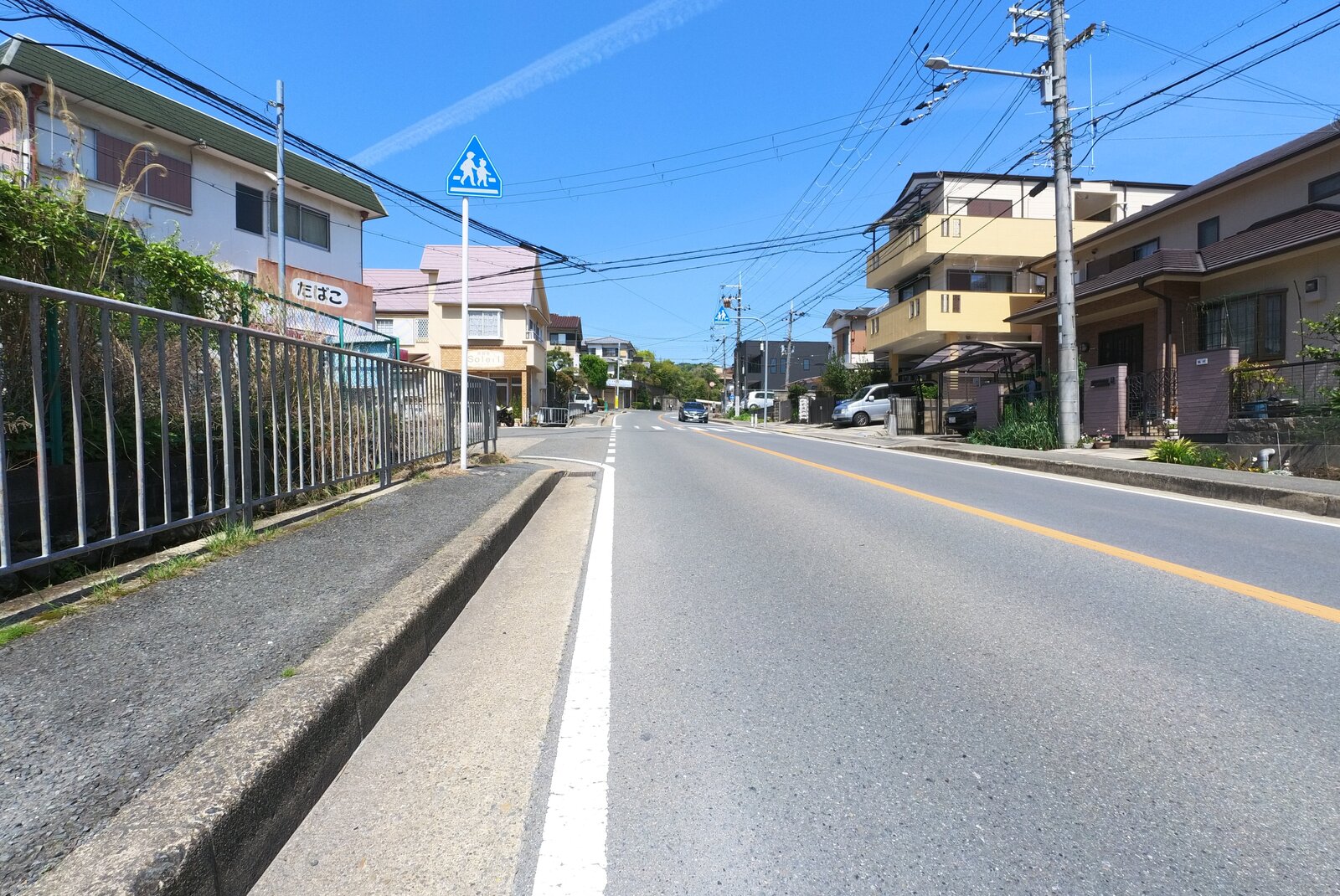 府道6号の登り
