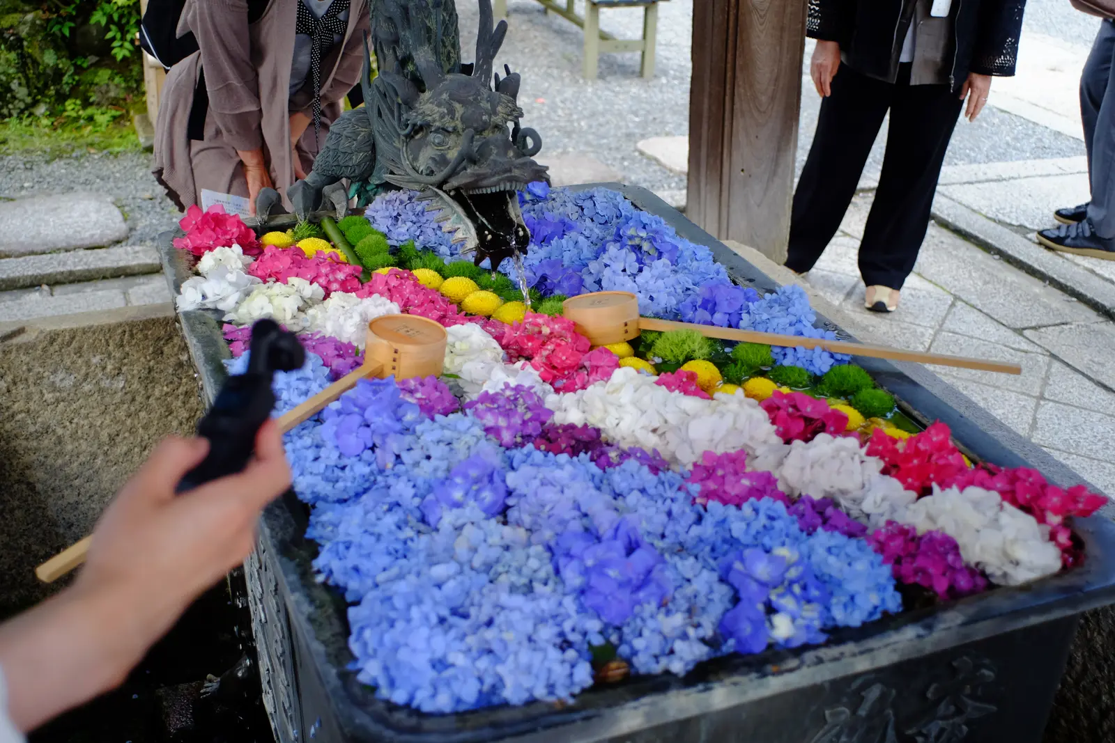 花手水