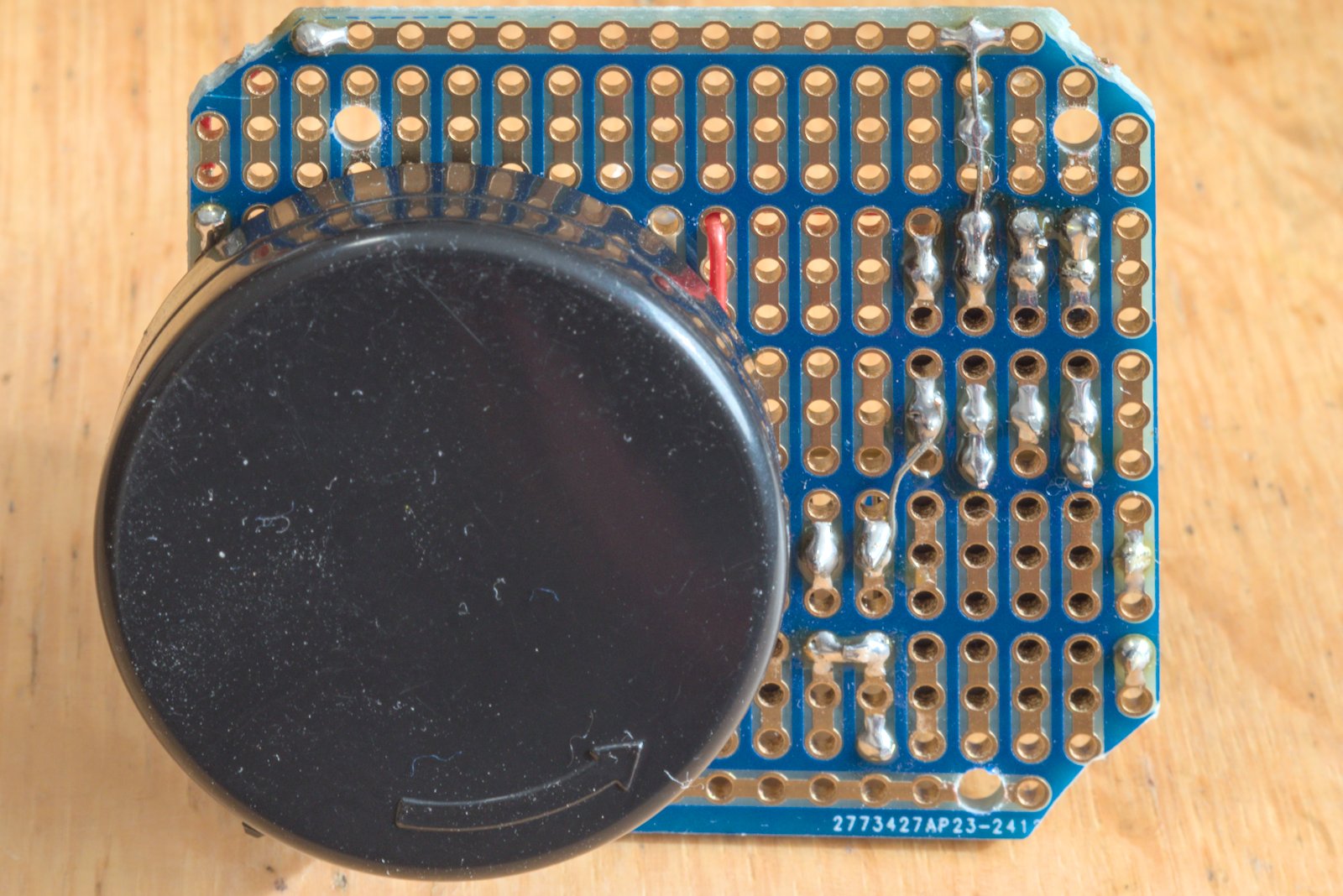 はんだ付け後のはんだ面