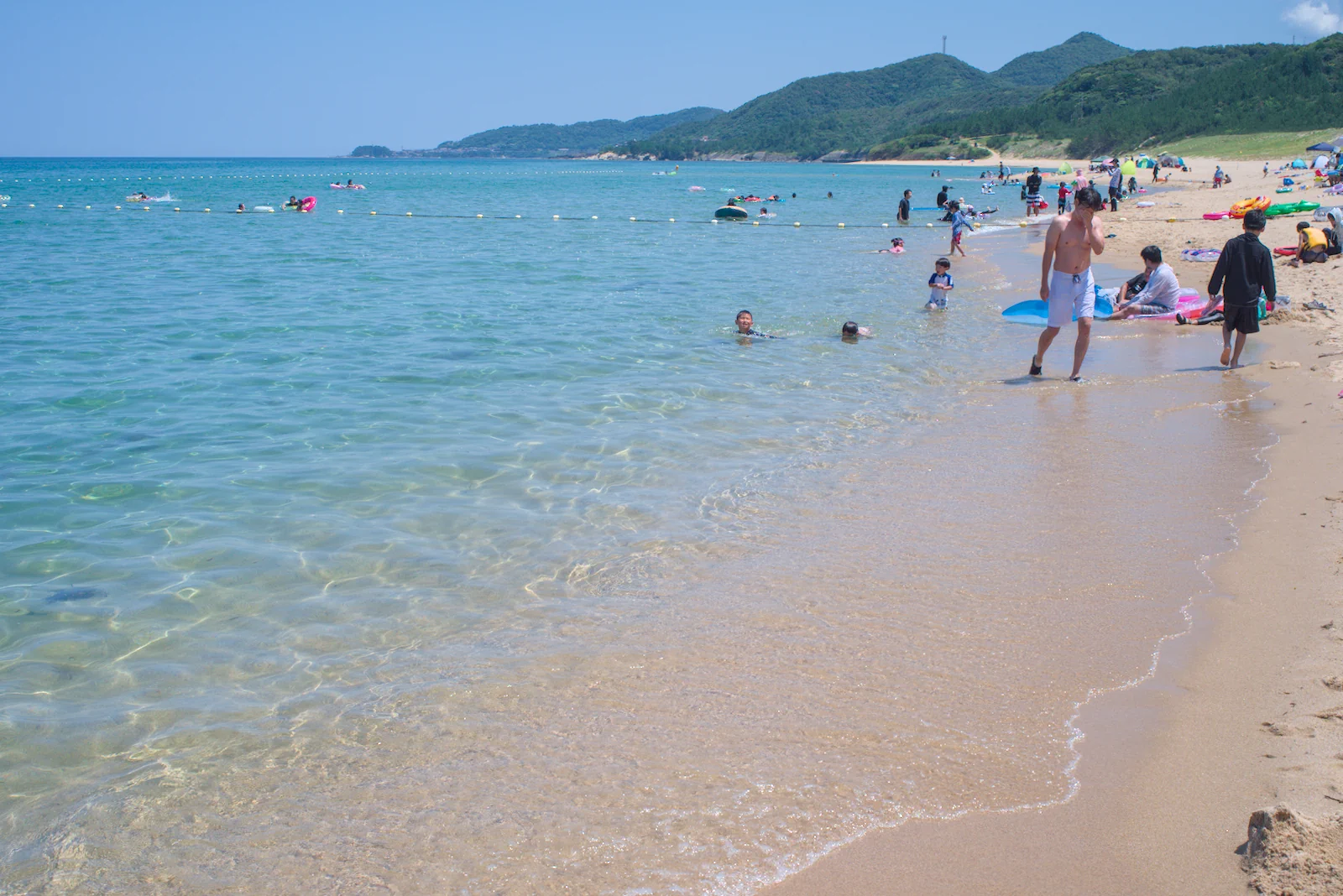 琴引浜東側