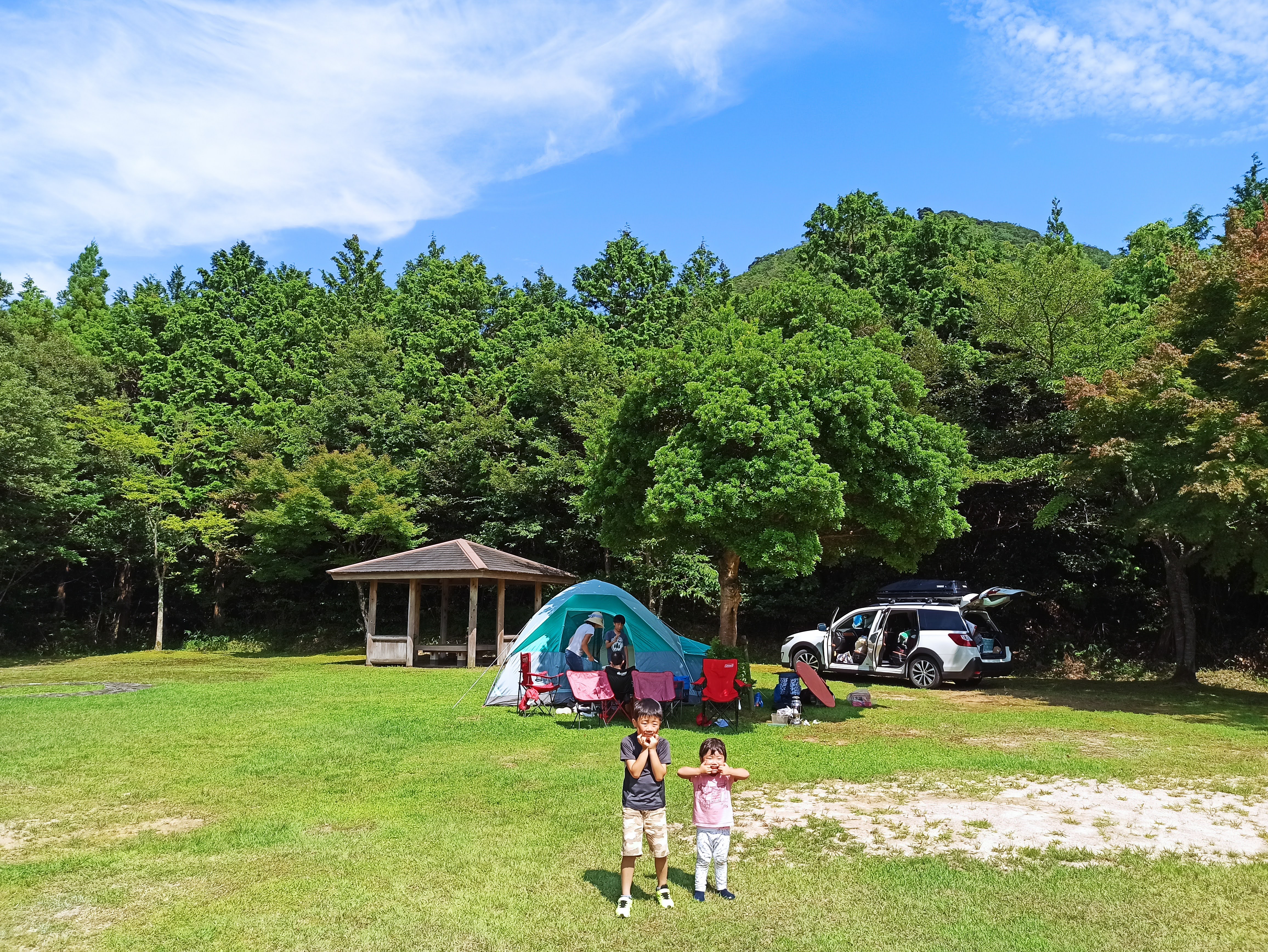 かぶと山公園キャンプ場で海キャンプ featured image