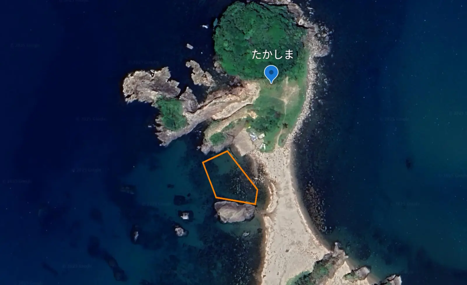 Google Earth たかしま周辺