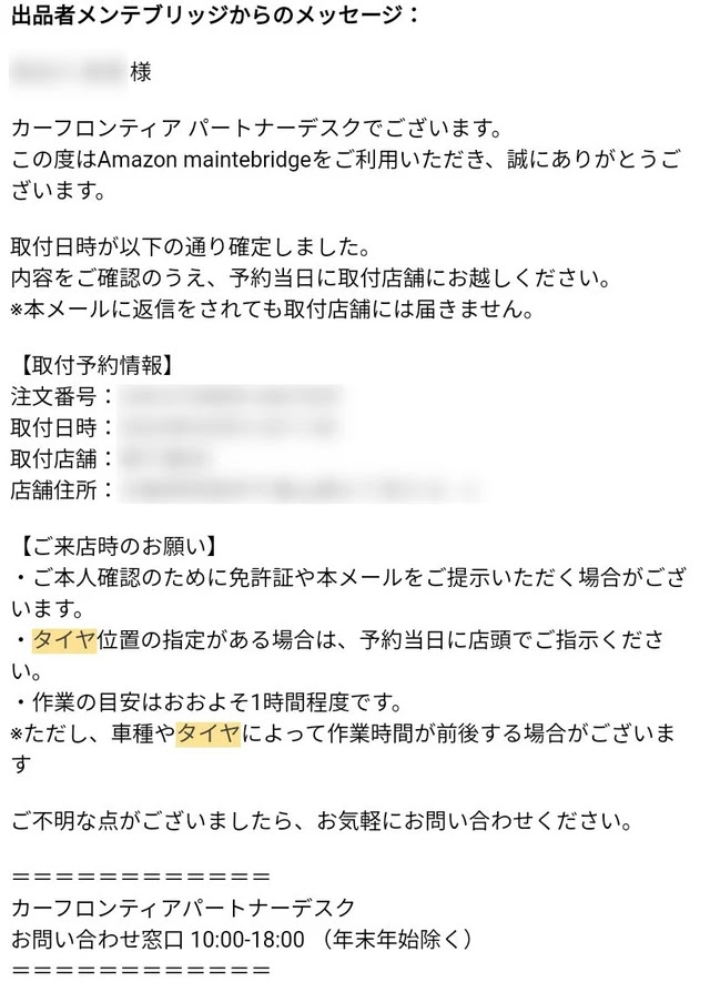 メール本文