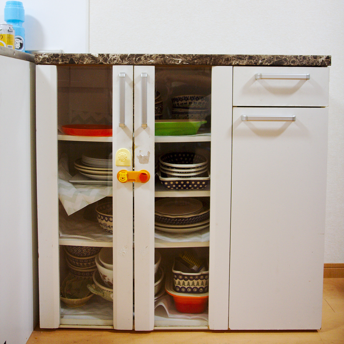 リメイク後の食器棚