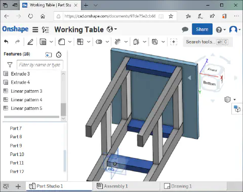 枠のパターン配置