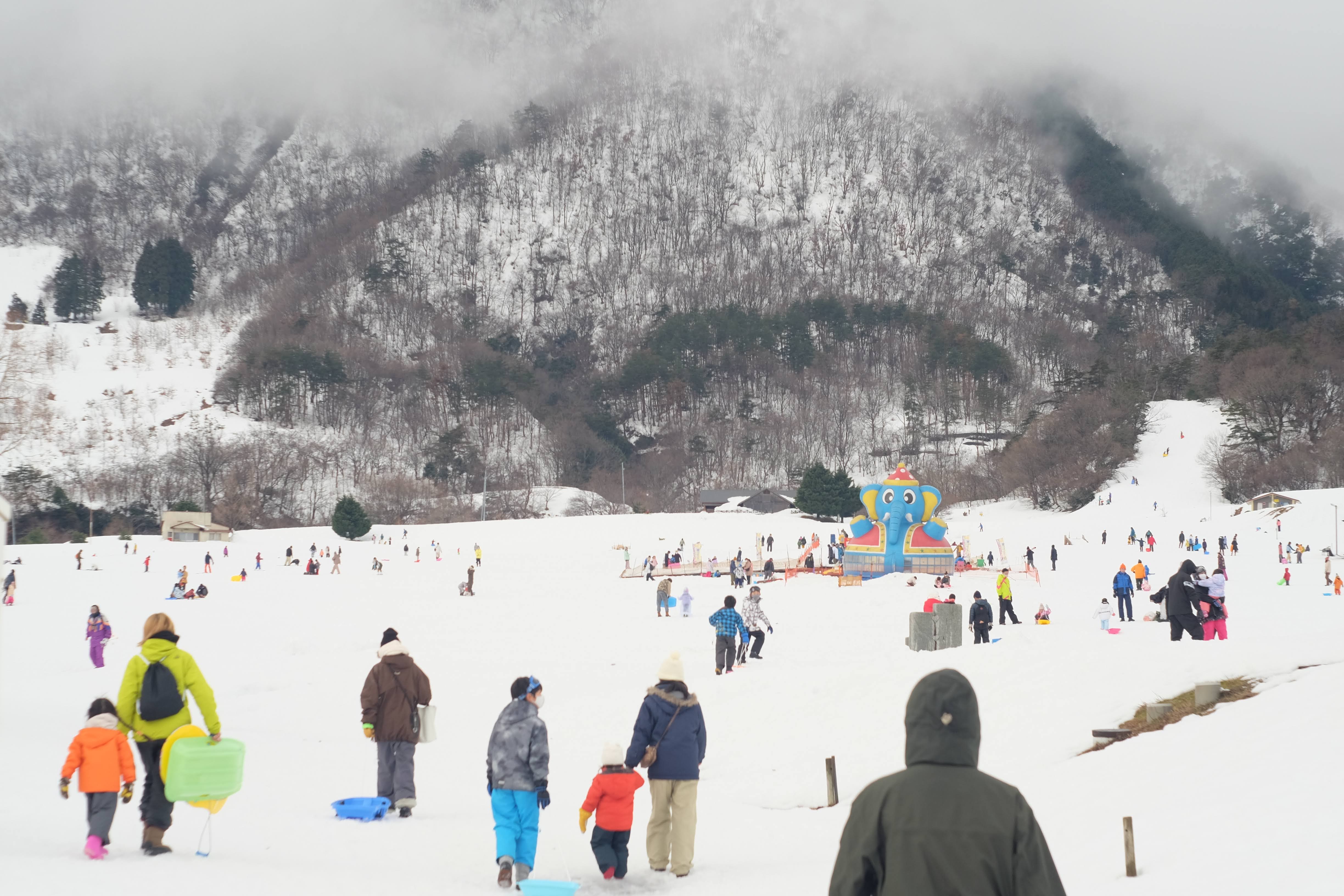 マキノ高原ファミリースキー場全景