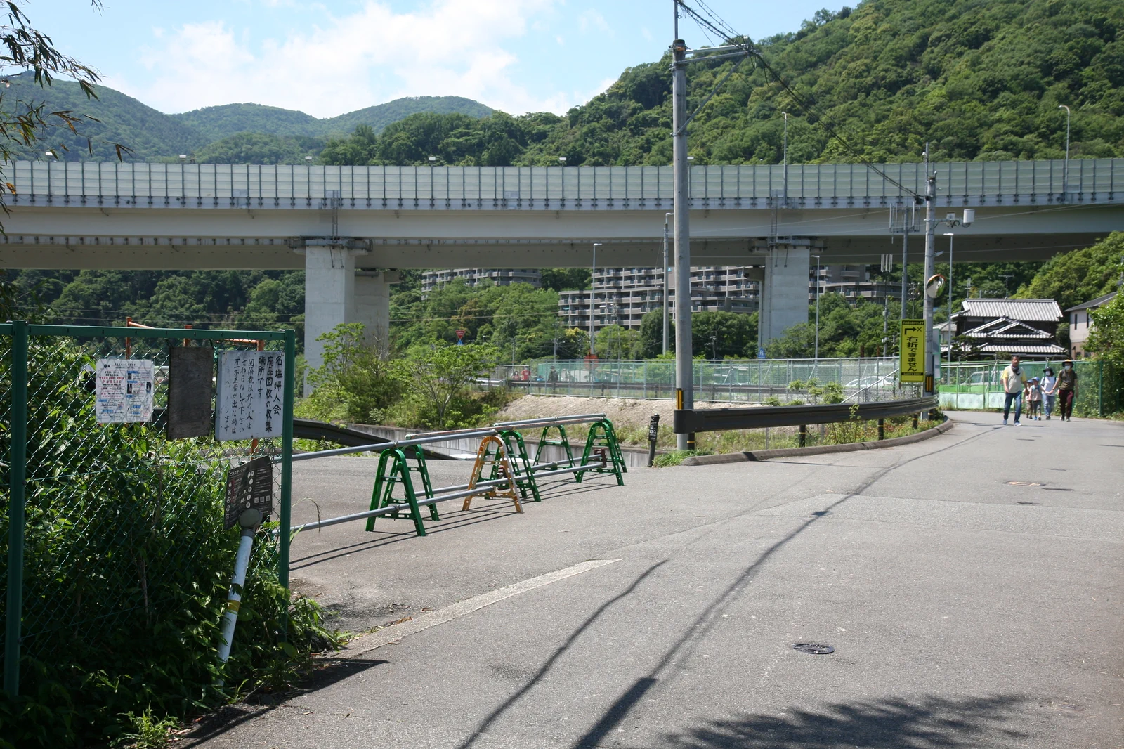 廃線敷入り口