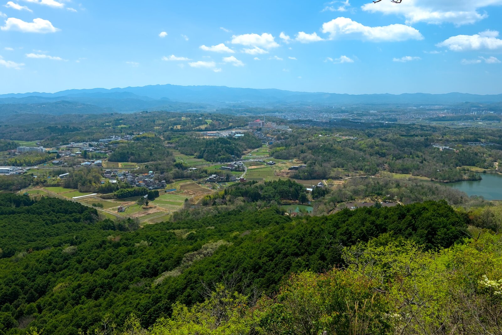 山頂からの展望
