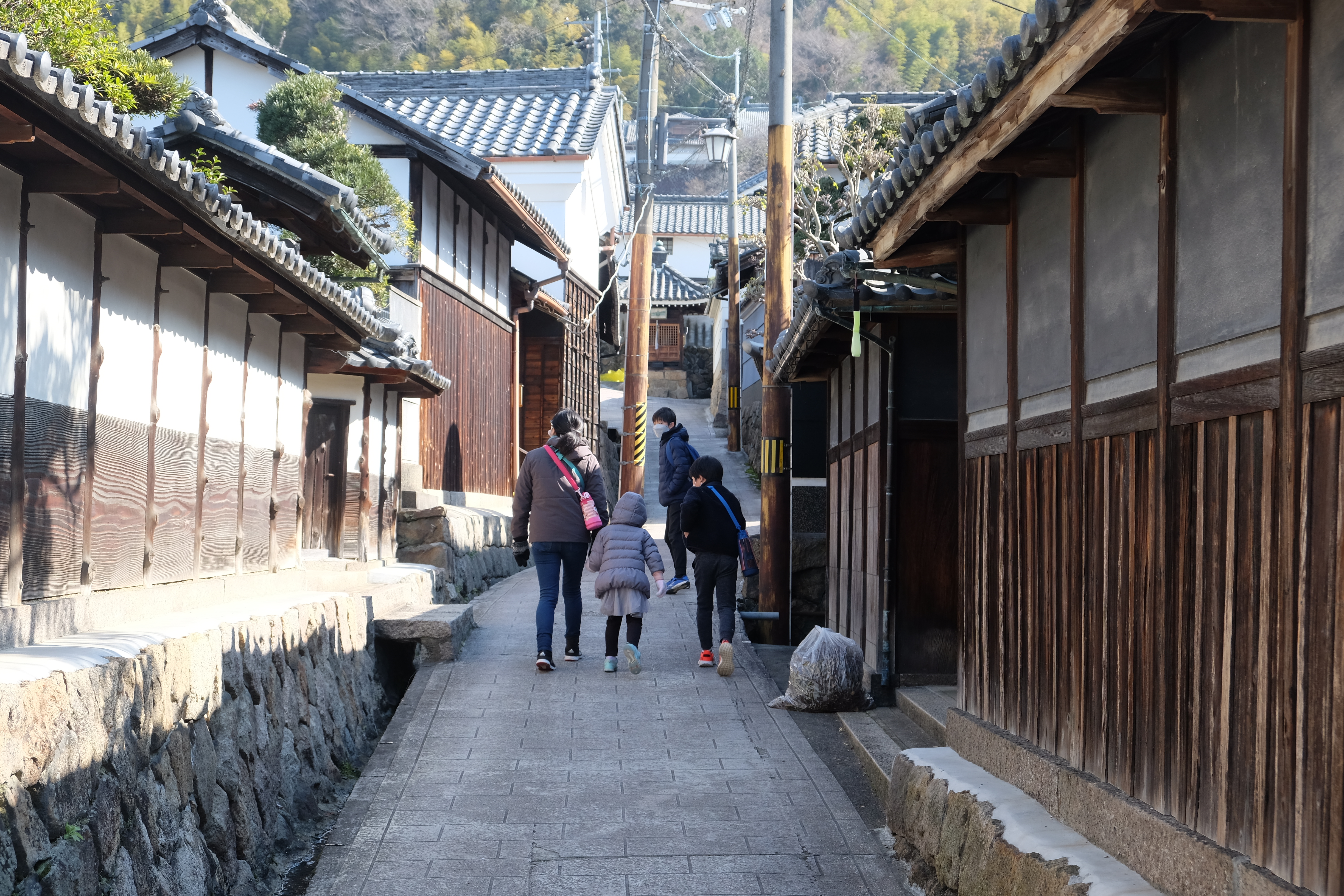太平町の町並み