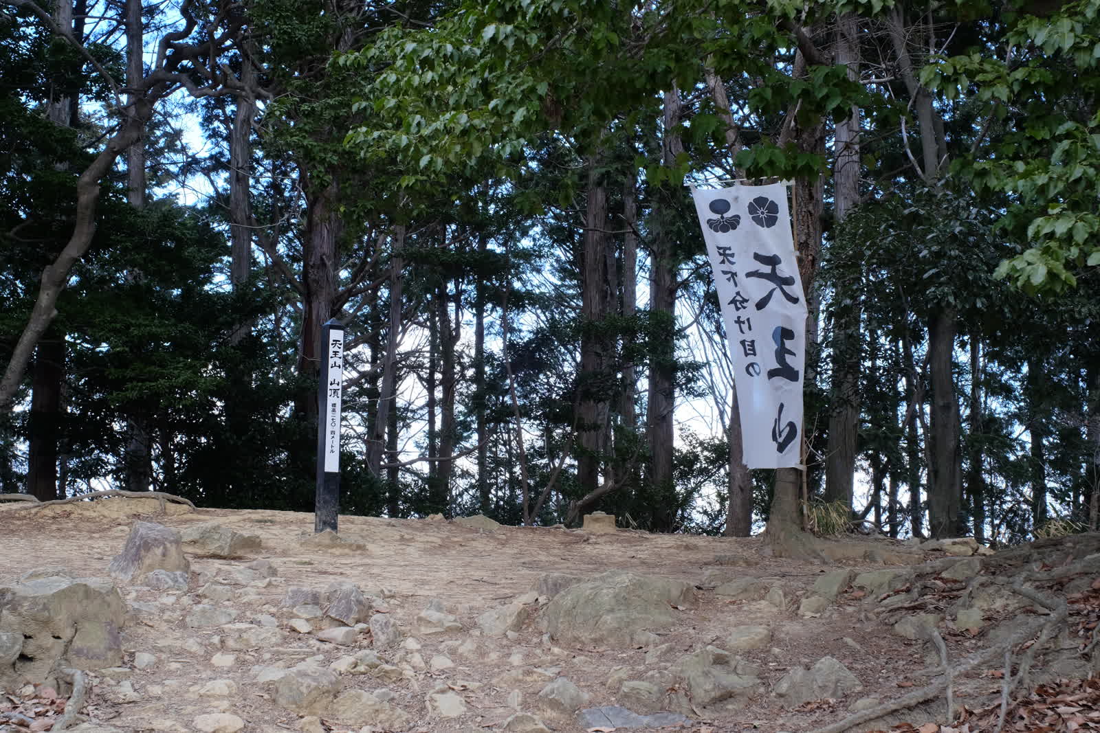 天王山山頂