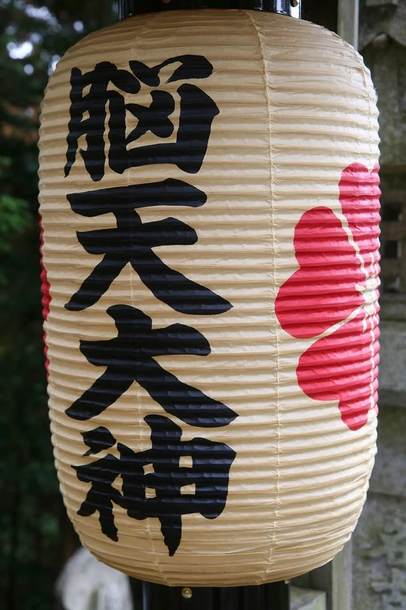 脳天大神のちょうちん