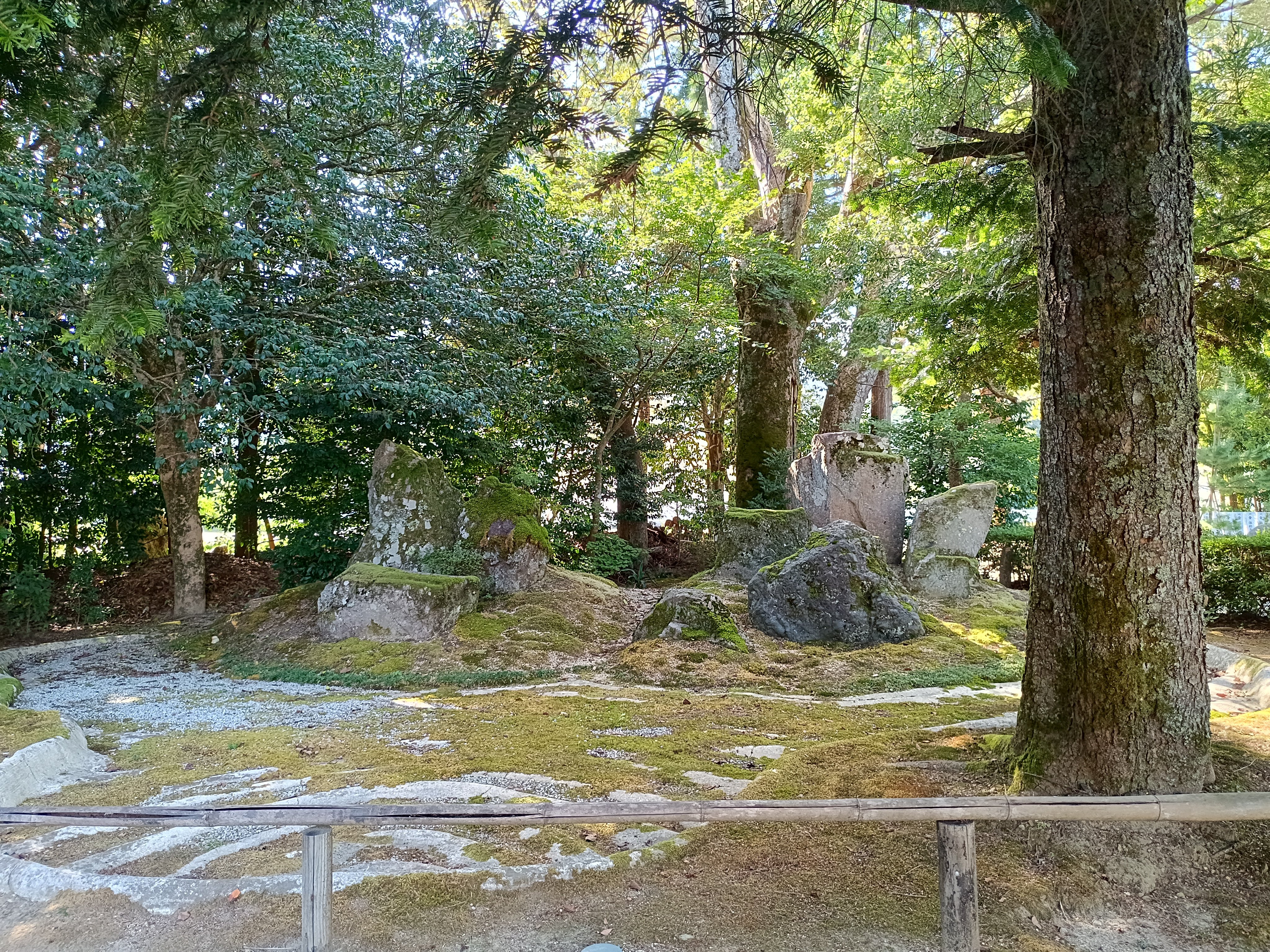 蓬山の庭