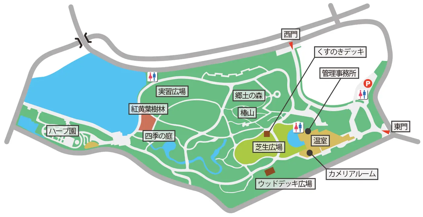 園内マップ