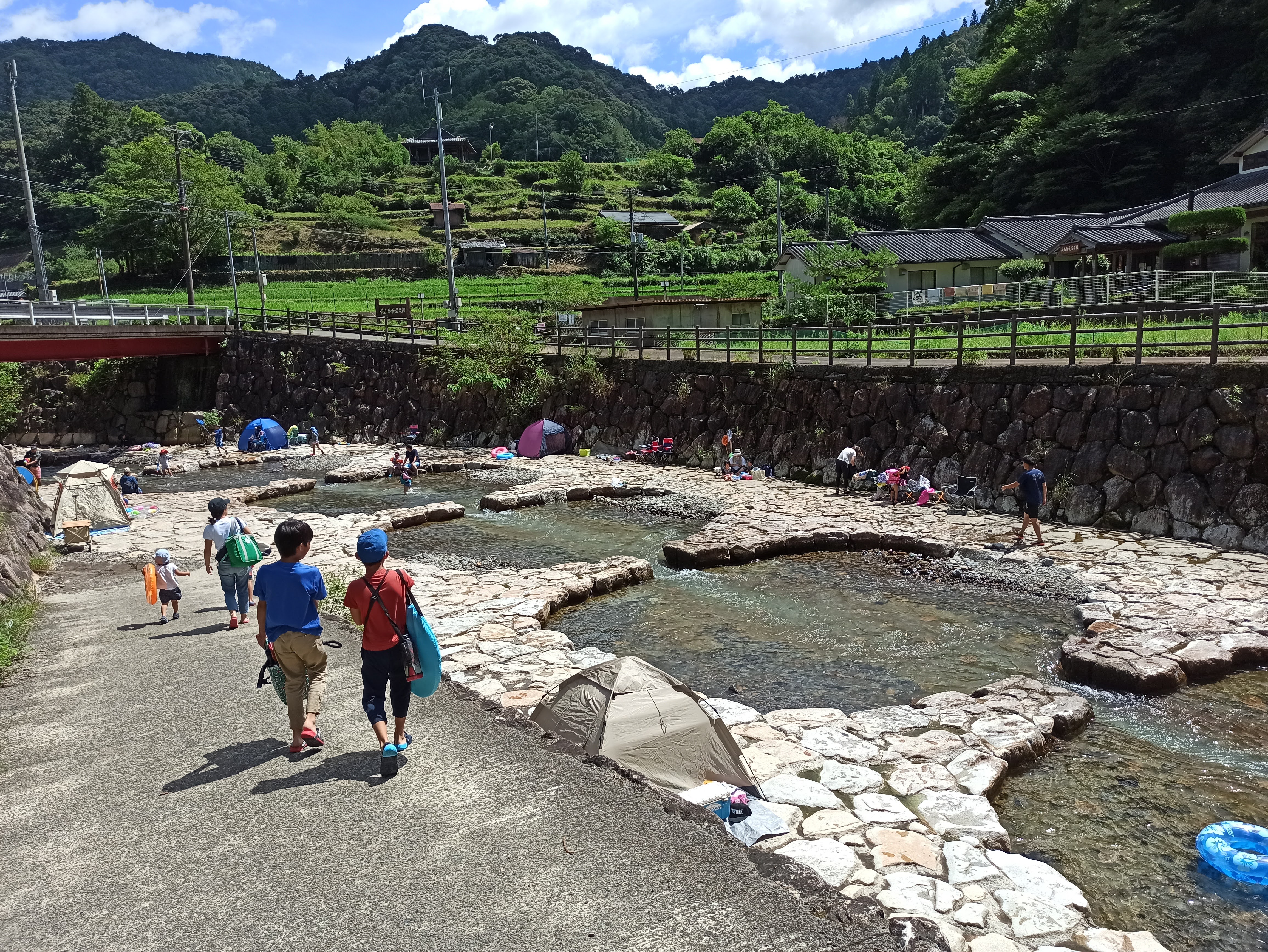 川遊びスポット 猪谷川水辺公園 featured image