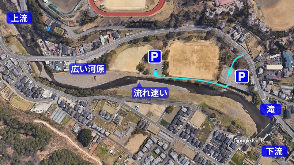 賀茂川川遊び場マップ