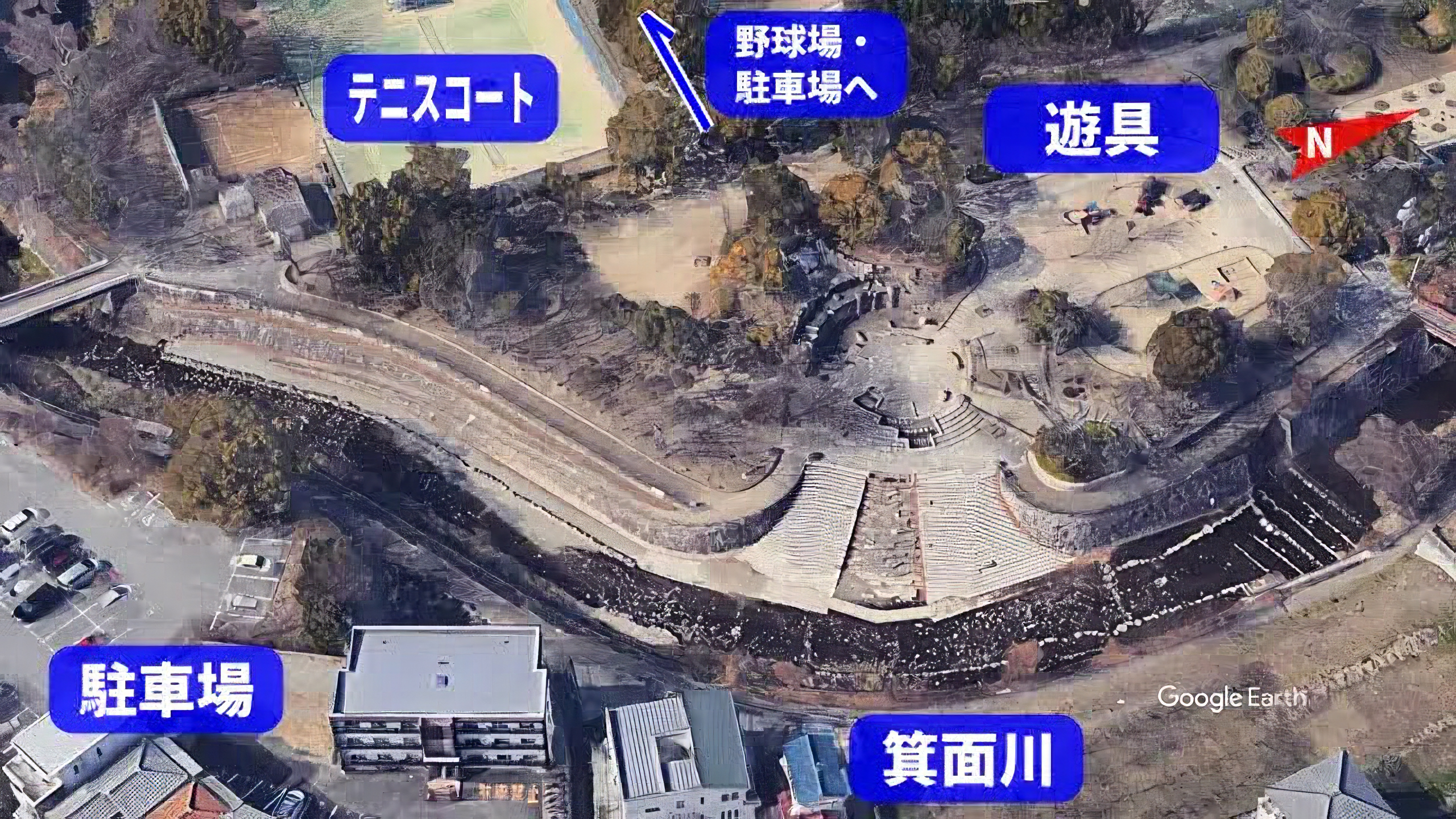 箕面西公園マップ