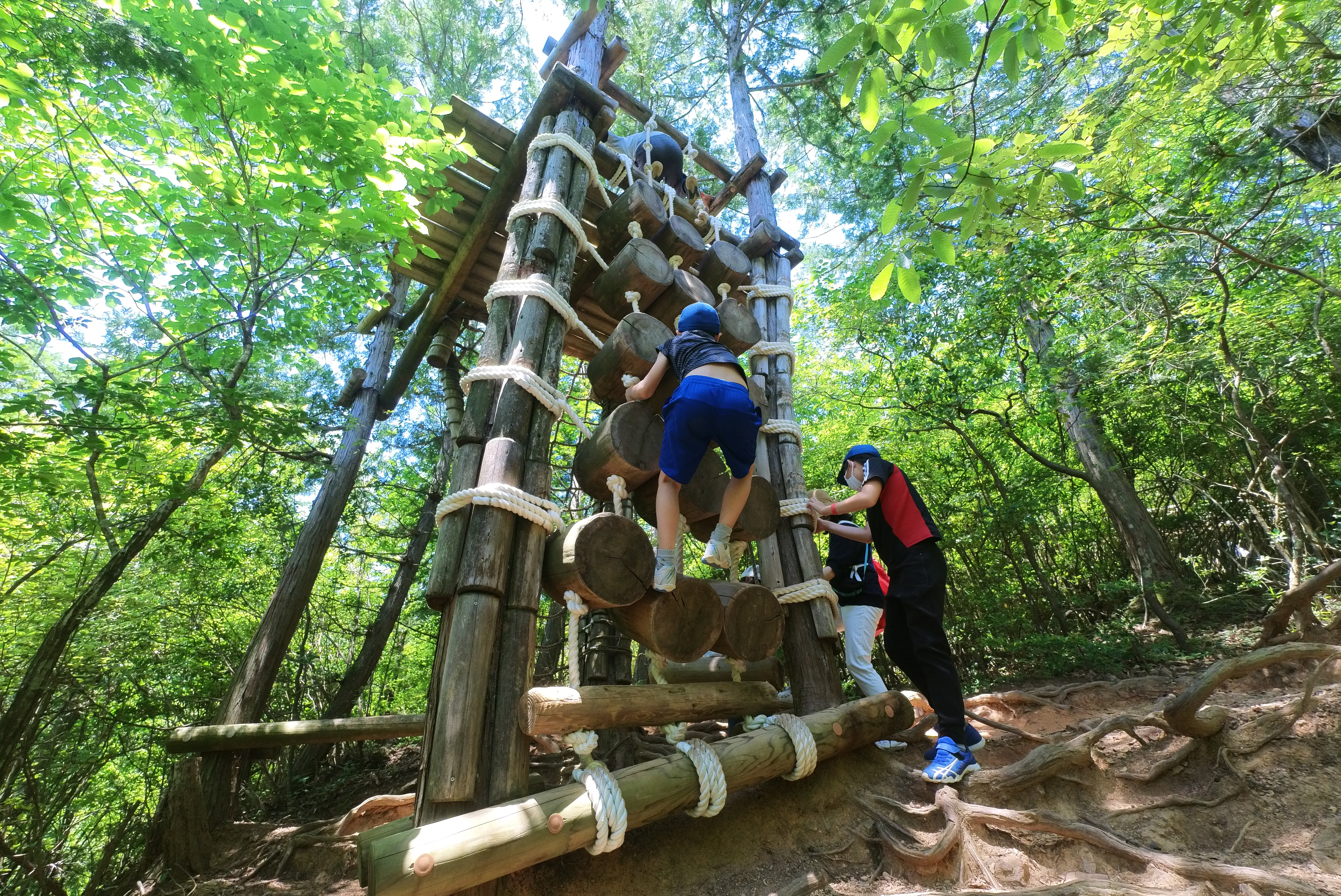 高石垣登り